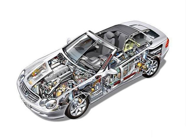 巴彦卓尔透明车模型