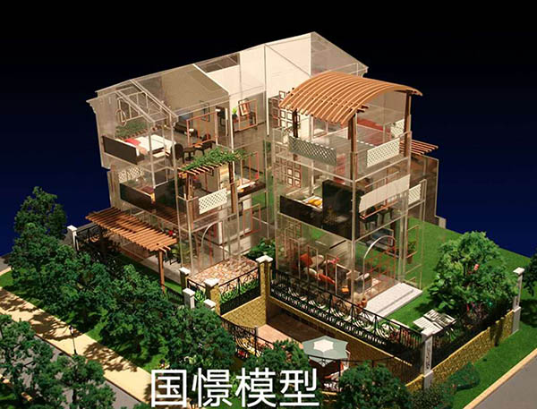 巴彦卓尔建筑模型
