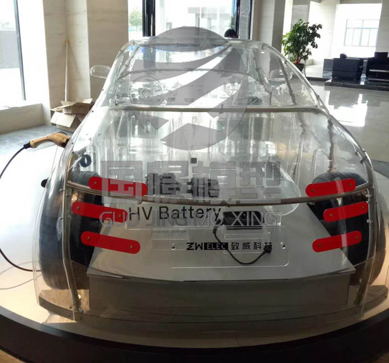 巴彦卓尔透明车模型