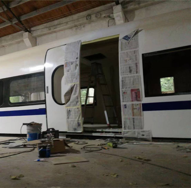 巴彦卓尔高铁模型